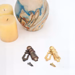 victorian style keyhole with swivel cover 2 finish choices