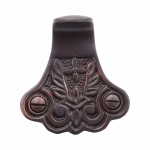 curly window sash finger lift in brass 3 finish choices