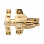 brass springing transom window casement latch with pull handle