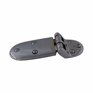 offset chrome ice box hinge 3/8 inches