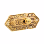 vintage style springing cupboard latch with knob 3 finish choices