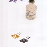 bronze cabinet or door keyhole cover the wing