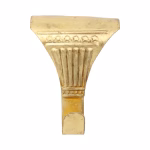 victorian picture rail hooks in solid brass 10 pcs 2 finish choices