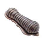 bronze ribbed swivel keyhole escutcheon