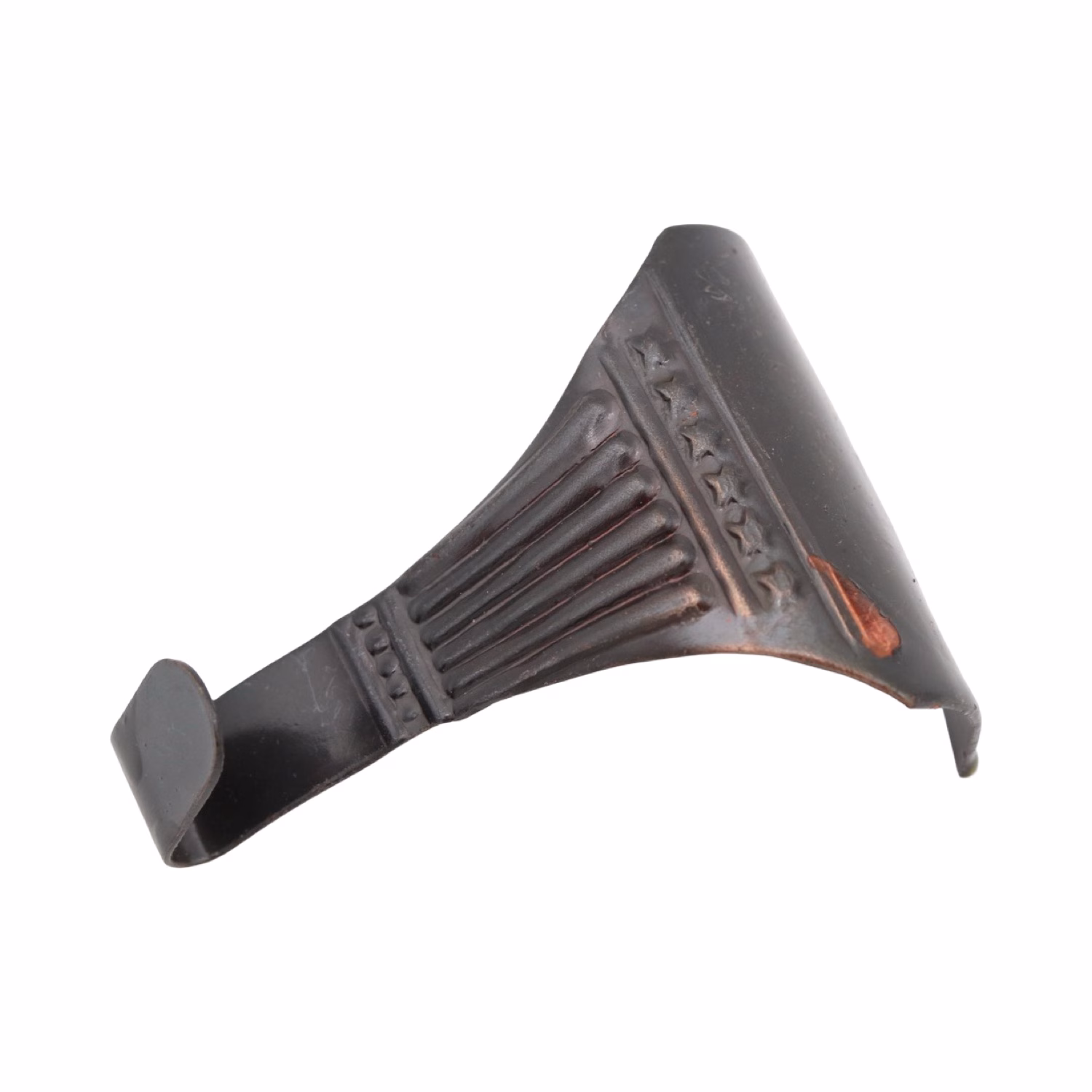 victorian picture rail hooks in solid brass 10 pcs 2 finish choices