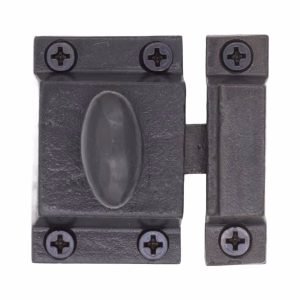 Spring Loaded Square Cast Iron Cabinet Latch