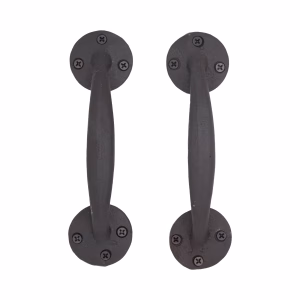 Cast Iron Door or Cabinet Handles Sold as Pairs Antique Style 7 Inch