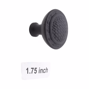 Cast Iron Cabinet Knobs with Weaved Design 1.75 Inches