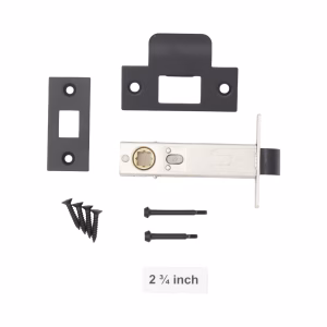 PRIVACY Cast Brass Door Latch Set 2 3/4 Inch Back For Interior Doors - Bronze
