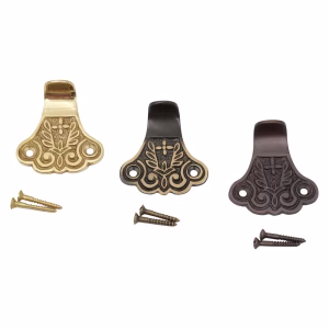 Curly Window Sash Finger Lift in Brass - 3 Finish Choices