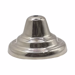 Chrome Ceiling Canopy Pan 5" vintage Style Lighting Parts