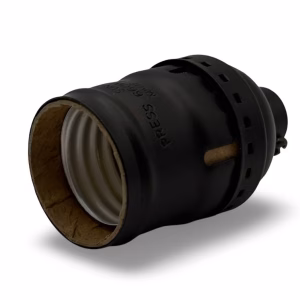 Lamp Socket Standard Length Keyless with Bronze Finish