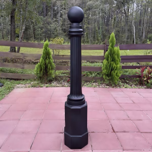 New Home 2026 Bollard Post Classic Design for Driveway Commercial or Safety Guard 53 Inches