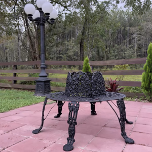 Victorian Garden Tree Surround Bench - 48 Inch Diameter