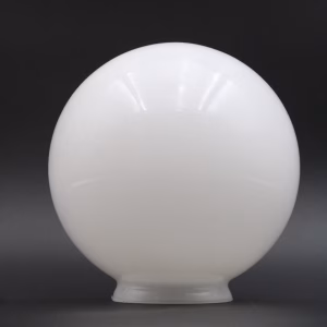 New Products White Milk Glass Globe Ball Shade 4 Inch Fitter 7.5 Inch Diameter